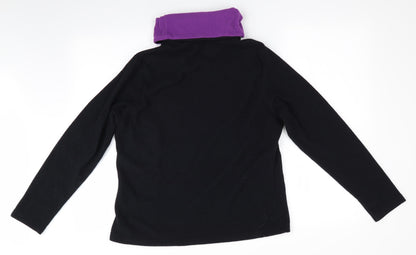 Womens UK Size  Preworn Black Pullover Jumper