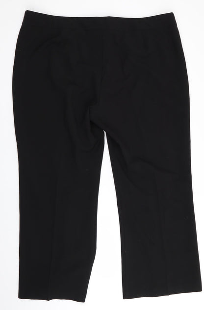 CMD Womenswear Womens Black   Trousers  Size 20 L27 in