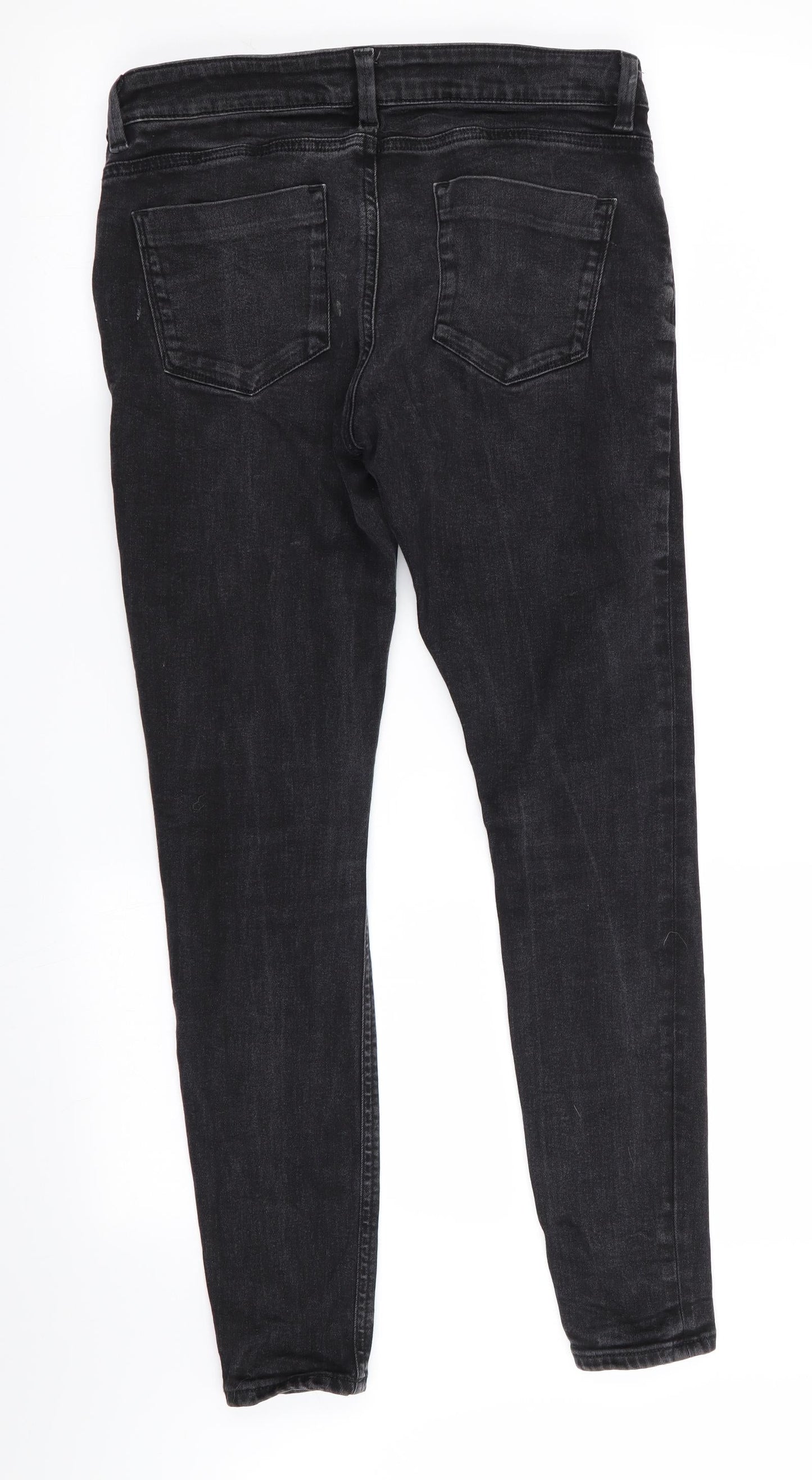 ASOS Denim Mens Black   Skinny Jeans Size 28 in L28 in