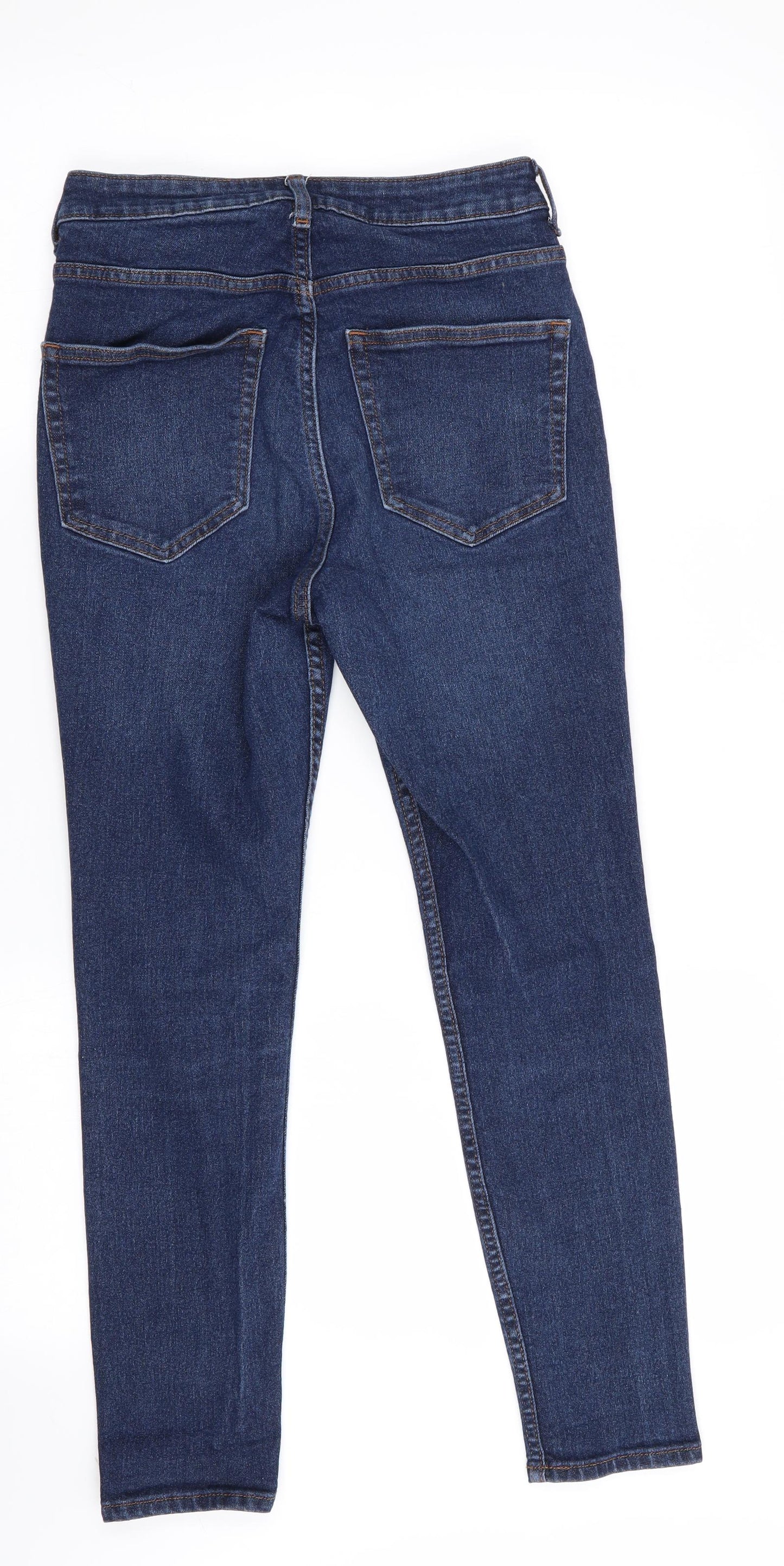 Womens UK Size 6 H&M Regular Fit Jegging Blue Jeans