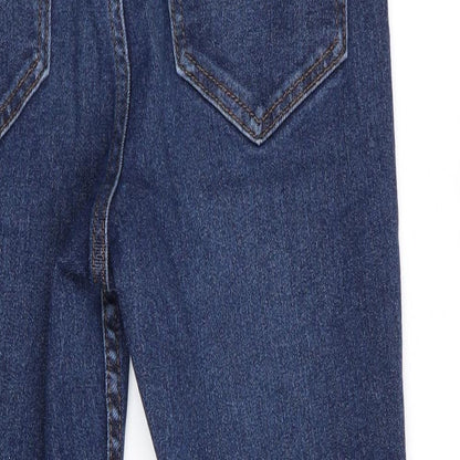 Womens UK Size 6 H&M Regular Fit Jegging Blue Jeans