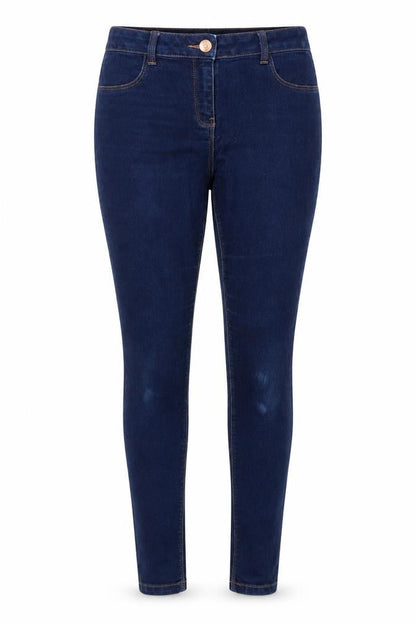 Womens UK Size 10 Denim Regular Fit Skinny Blue Jeans