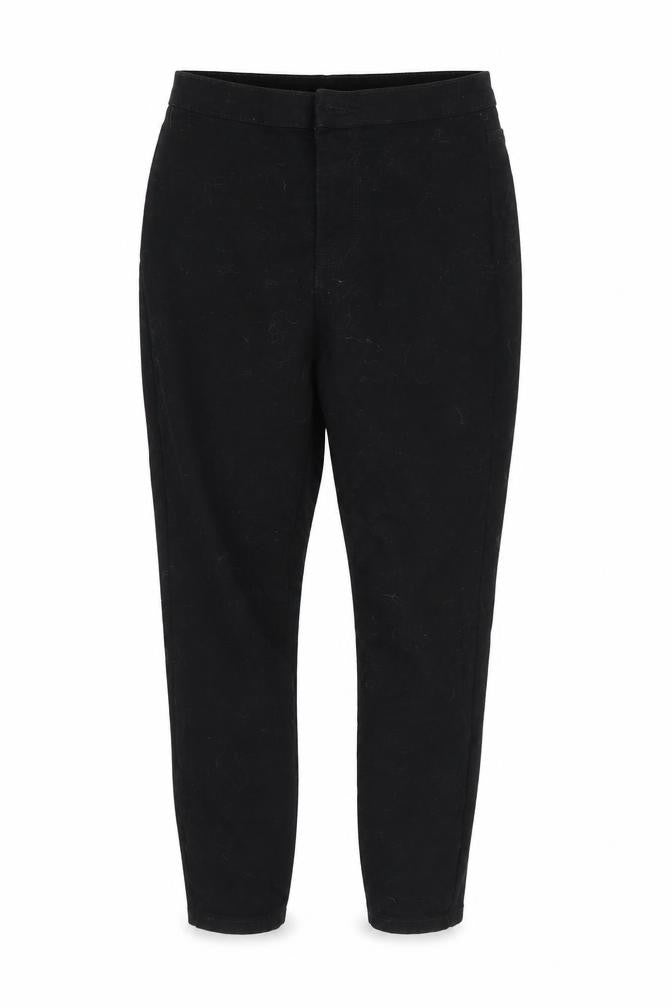 Womens UK Size 8 Denim Co Regular Fit Tapered Black Jeans