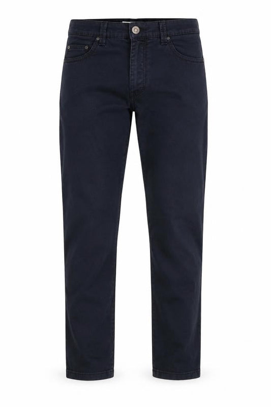 Mens UK Size 30 in City Sports Regular Fit Chino Blue Trousers