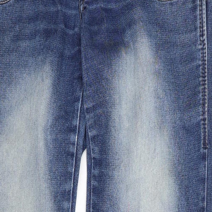 Handara Womens Blue   Straight Jeans Size 8 L28 in