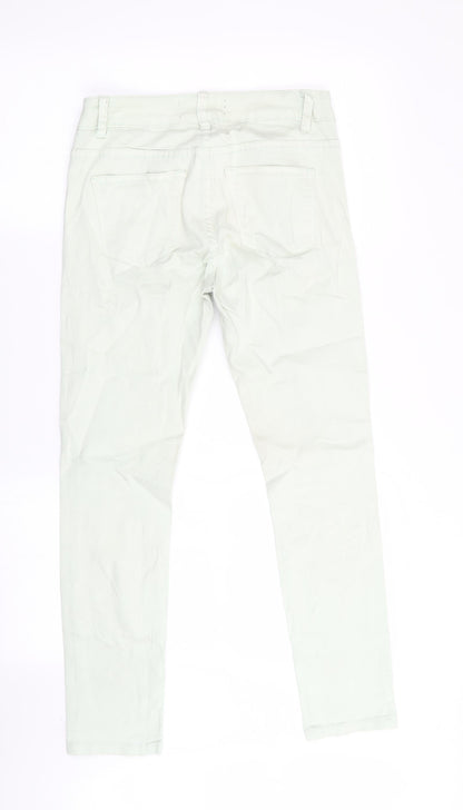 Madonna Denim Womens Green   Straight Jeans Size XS L26 in