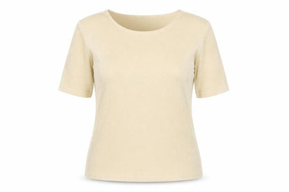 Womens UK Size 14 Berkertex Beige Basic Blouse