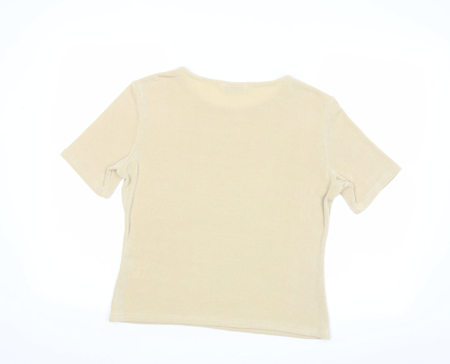 Berkertex Womens Beige   Basic Blouse Size 14