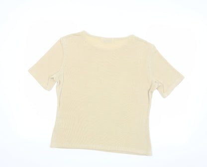 Berkertex Womens Beige   Basic Blouse Size 14