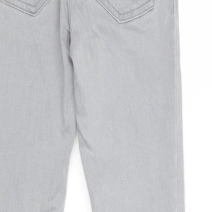 Primark Womens Grey   Skinny Jeans Size 8 L28 in