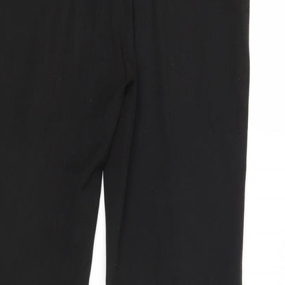 R.Sweep Womens Black   Dress Pants Trousers Size 14 L31 in