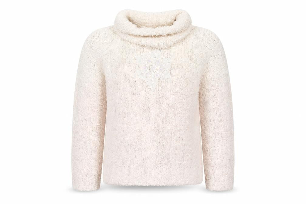 Cherkee Girls Pink   Pullover Jumper Size 5-6 Years  - Snowflake