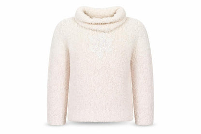 Cherkee Girls Pink   Pullover Jumper Size 5-6 Years  - Snowflake