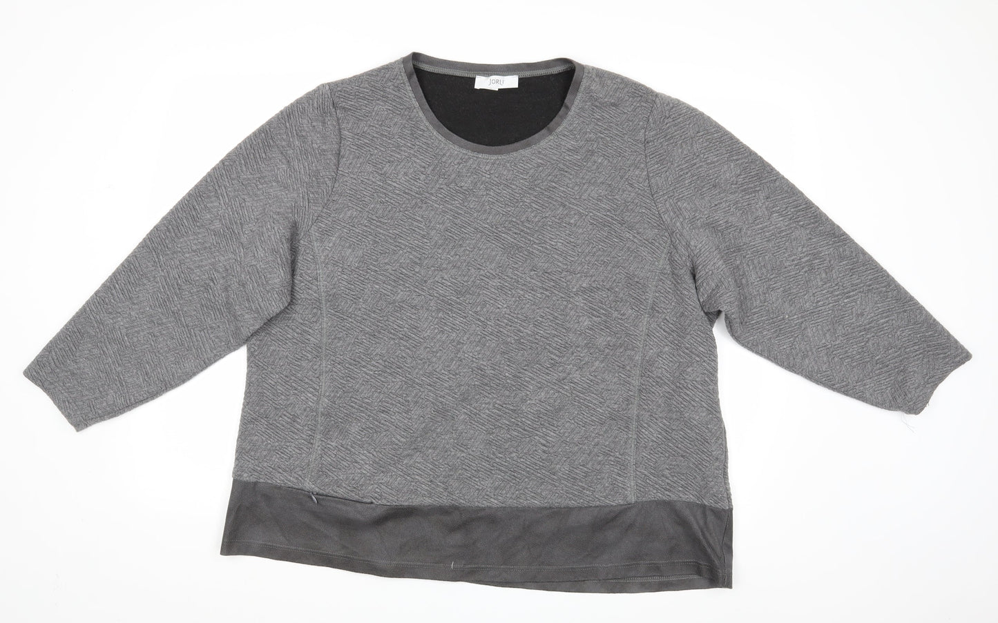 Womens UK Size XL Jorli Grey Pullover Jumper