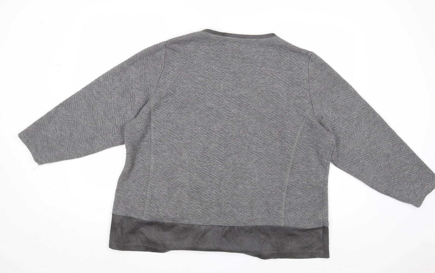 Womens UK Size XL Jorli Grey Pullover Jumper