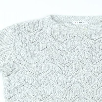 Damart Womens Grey   Pullover Jumper Size 10