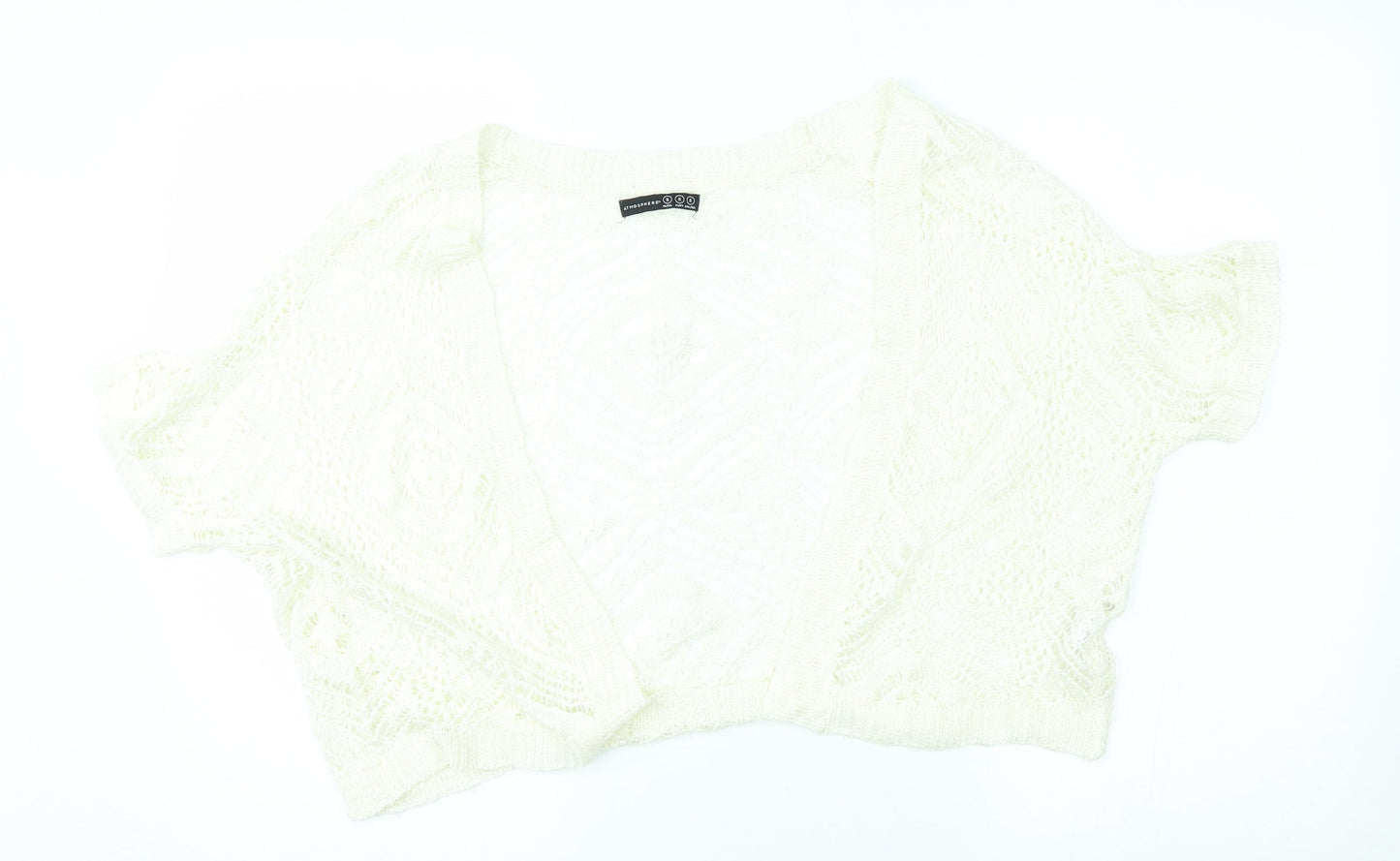 Womens UK Size S Atmosphere Ivory Cardigan Jumper