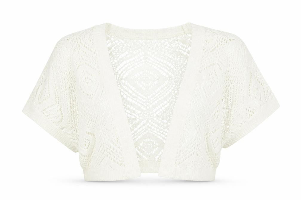 Womens UK Size S Atmosphere Ivory Cardigan Jumper