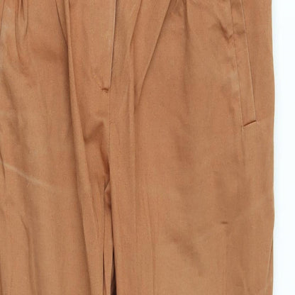 New Look Womens Orange   Capri Trousers Size 10 L23 in