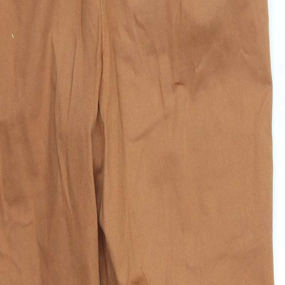 New Look Womens Orange   Capri Trousers Size 10 L23 in