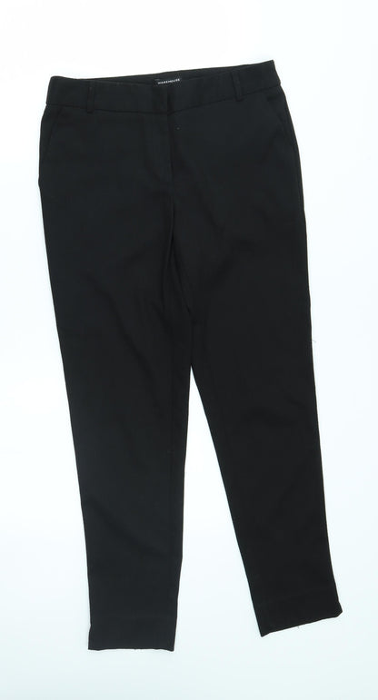 Warehouse Womens Black   Trousers  Size 10 L26 in -
