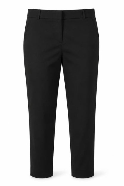 Womens UK Size 10 Warehouse Regular Fit  Black Trousers