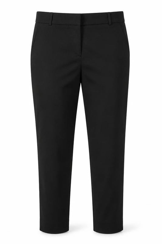 Womens UK Size 10 Warehouse Regular Fit  Black Trousers