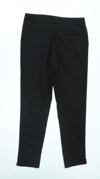 Warehouse Womens Black   Trousers  Size 10 L26 in -