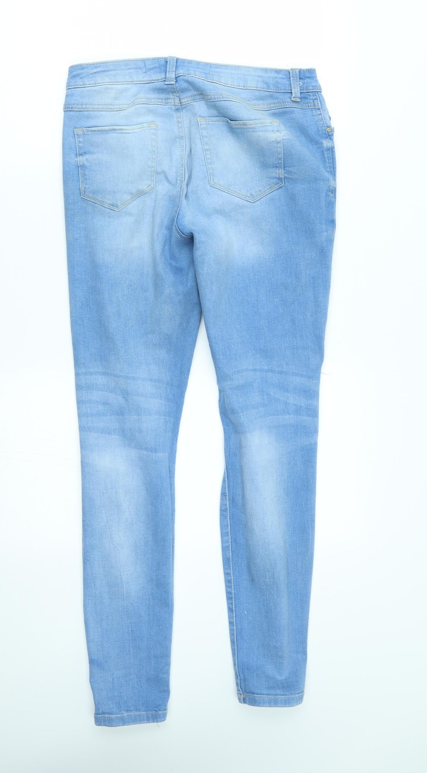 denim co Womens Blue   Straight Jeans Size 10 L29 in