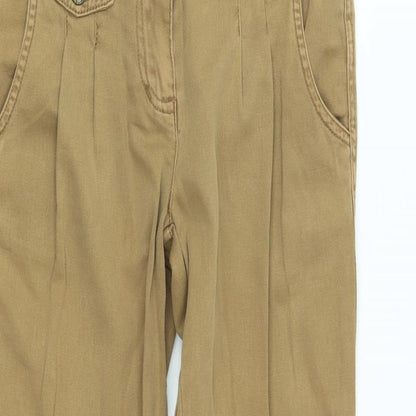New Look Womens Brown   Chino Trousers Size 6 L28 in