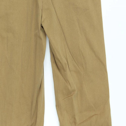 New Look Womens Brown   Chino Trousers Size 6 L28 in