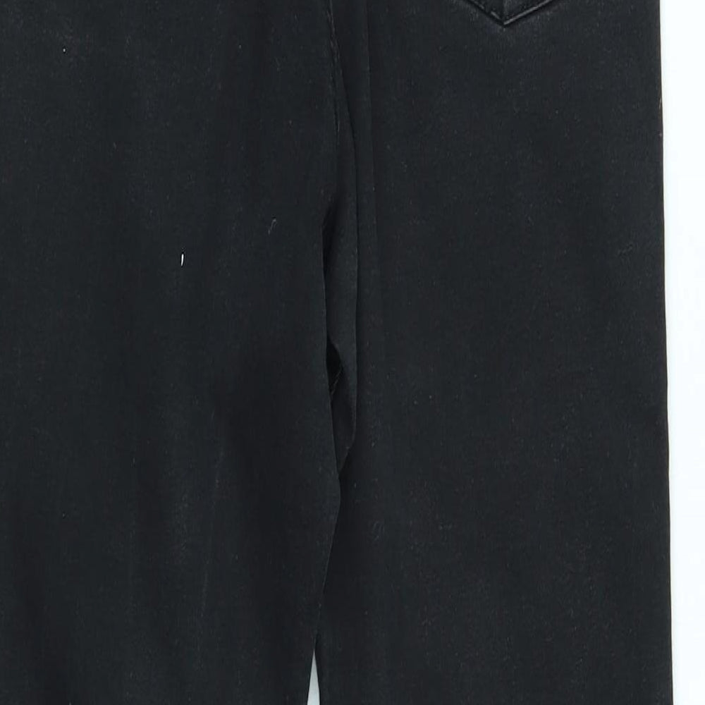 denim co Womens Black   Straight Jeans Size 12 L26 in