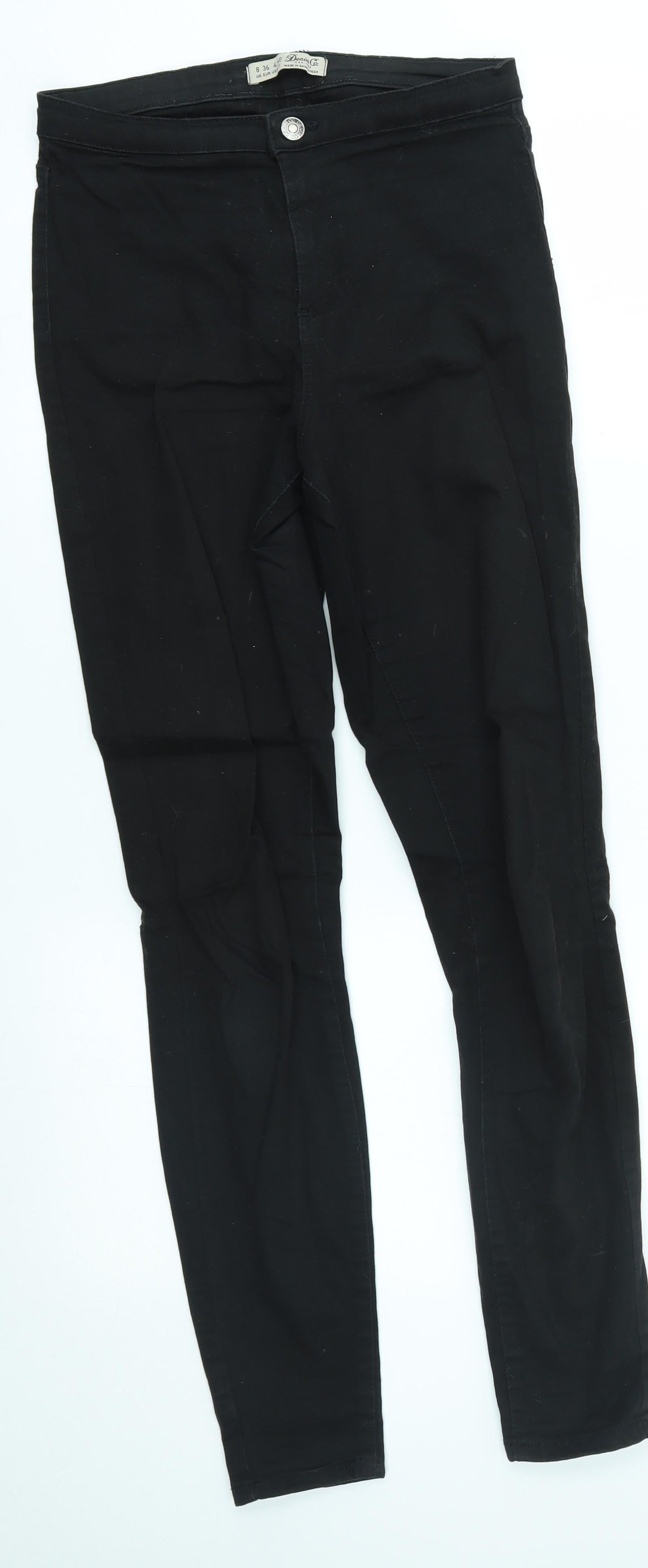 denim co Womens Black   Skinny Jeans Size 8 L30 in