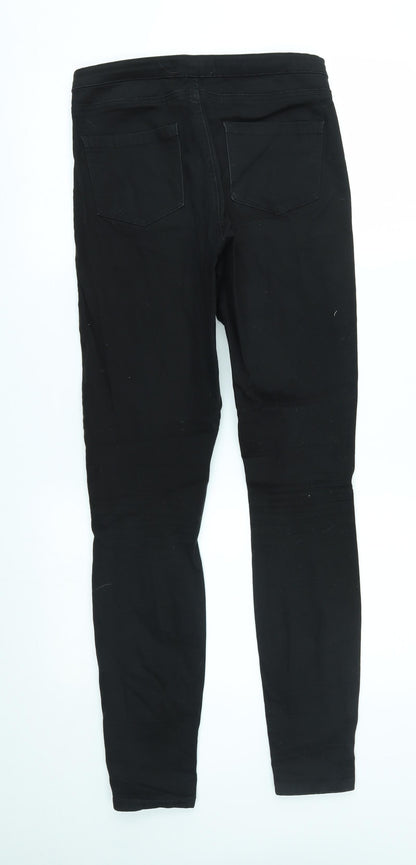 denim co Womens Black   Skinny Jeans Size 8 L30 in