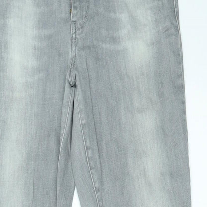 Levi Womens Grey   Skinny Jeans Size 26 in L26 in - modern rise