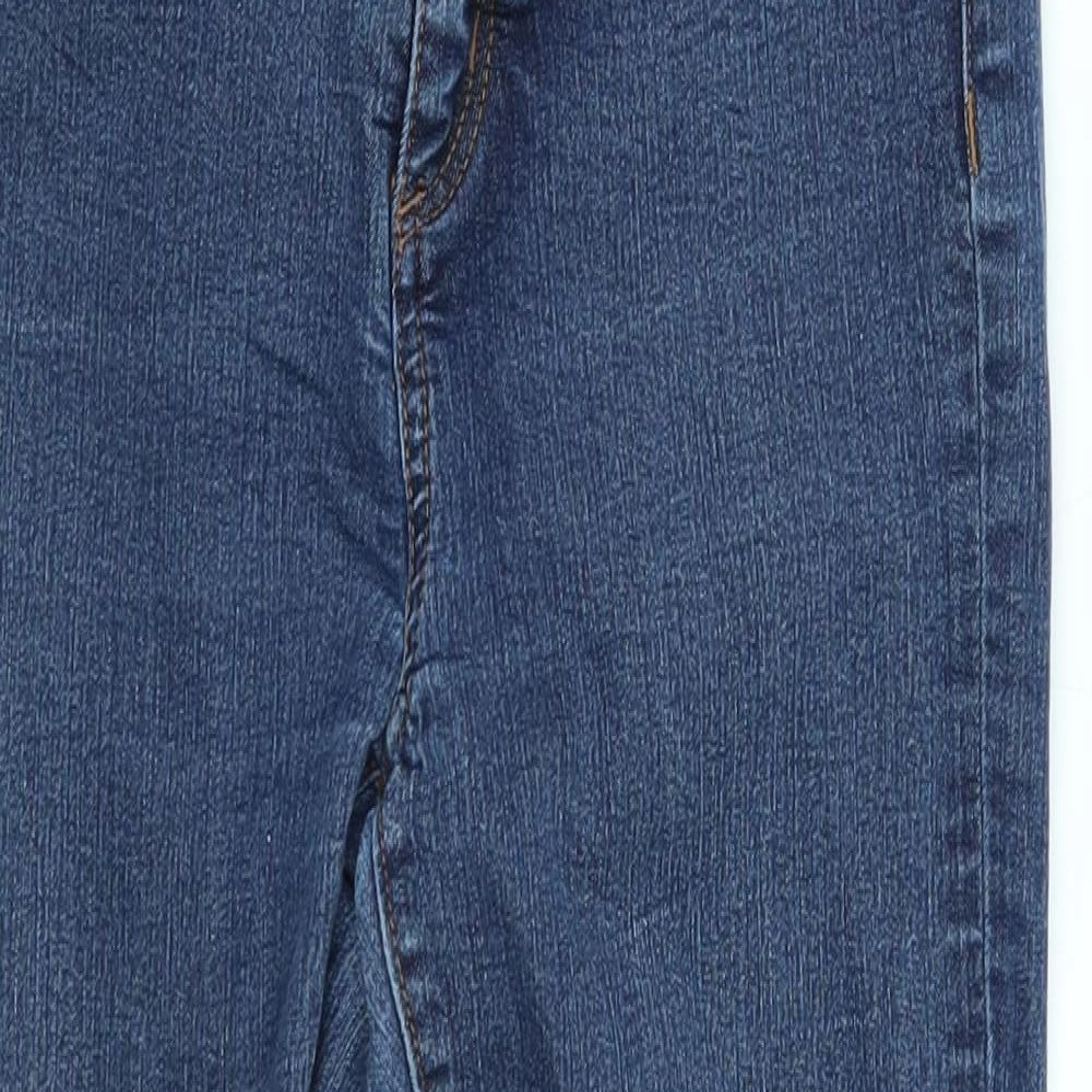 Womens UK Size 4 LOFT Regular Fit Skinny Blue Jeans