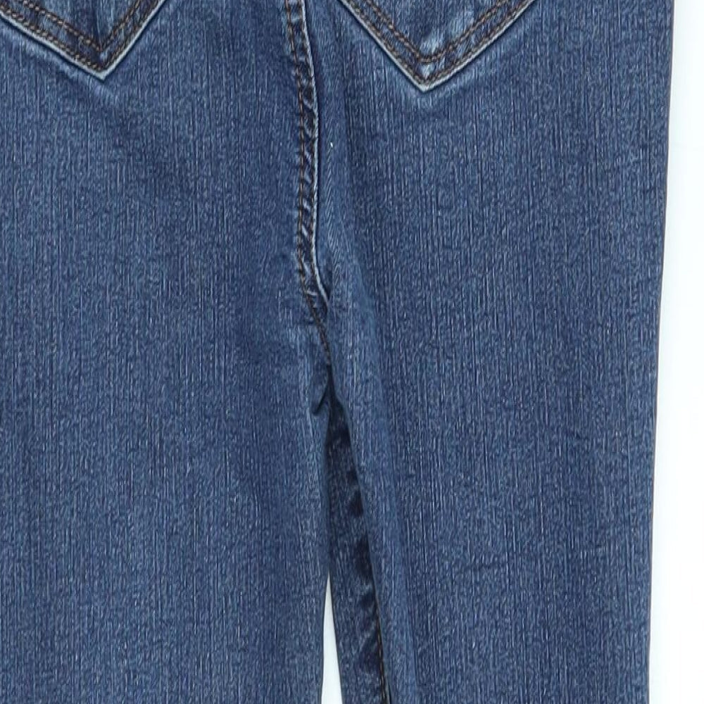 Womens UK Size 4 LOFT Regular Fit Skinny Blue Jeans