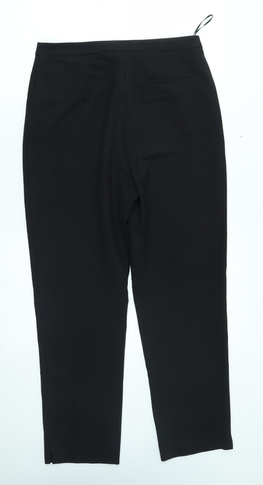 Miss Selfridge Womens Black    Suit Trousers Size 12 L27 in