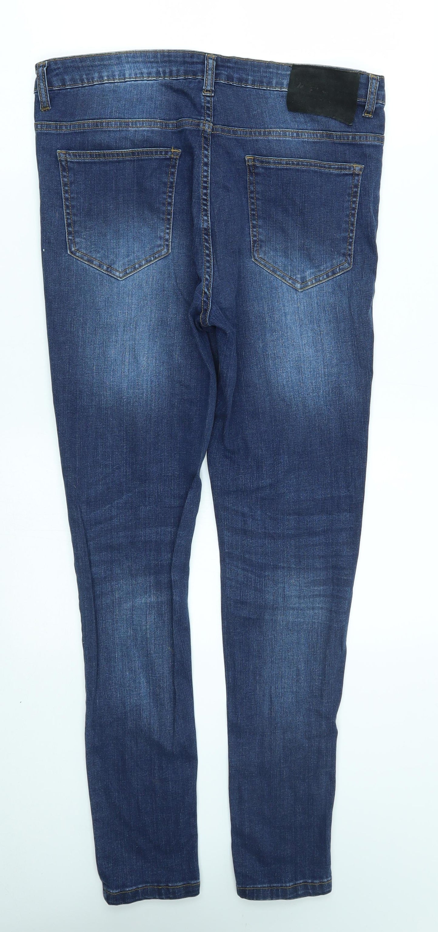 B Couture Womens Blue   Skinny Jeans Size 32 in L28 in
