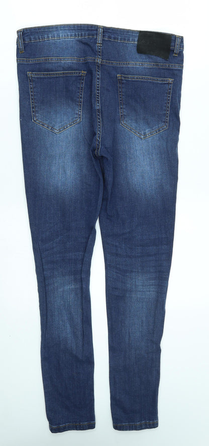 B Couture Womens Blue   Skinny Jeans Size 32 in L28 in