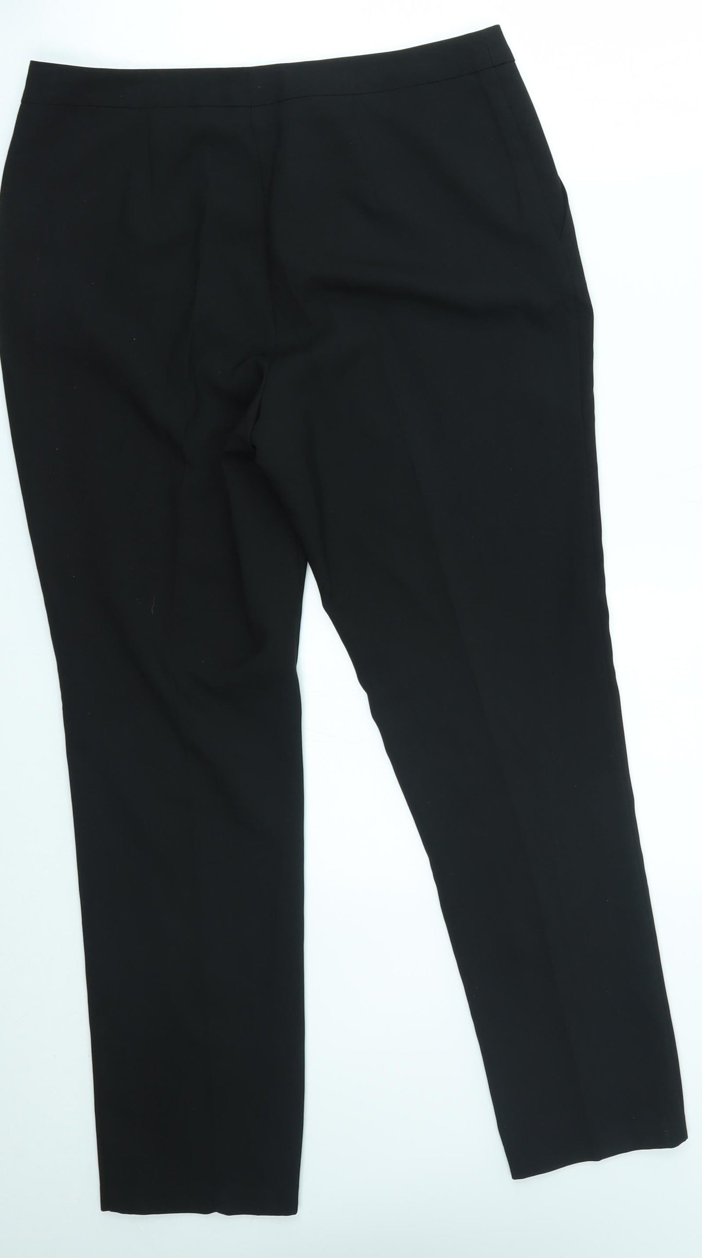 ASOS Womens Black    Suit Trousers Size 12 L27 in