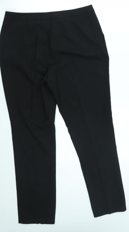 ASOS Womens Black    Suit Trousers Size 12 L27 in