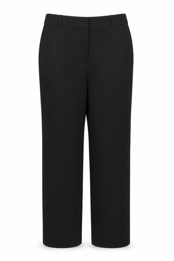 Womens UK Size 12 New Look Regular Black Suit Trousers