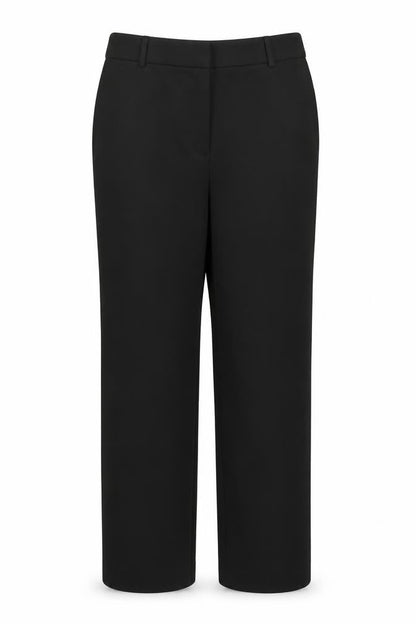 Womens UK Size 12 New Look Regular Black Suit Trousers