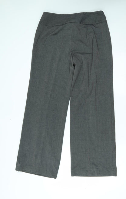 Womens UK Size 12 planet Regular Fit  Grey Trousers