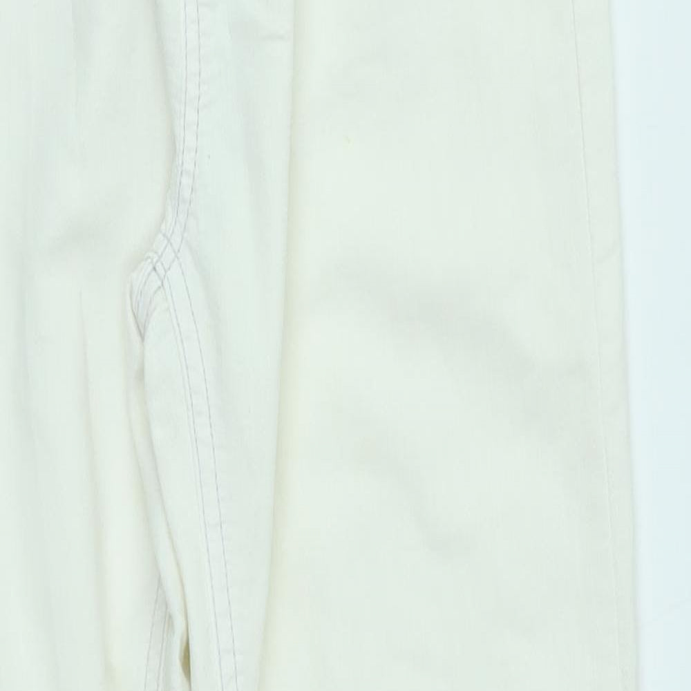 M&S Womens White   Jegging Jeans Size 10 L29 in