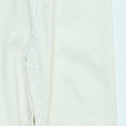 M&S Womens White   Jegging Jeans Size 10 L29 in