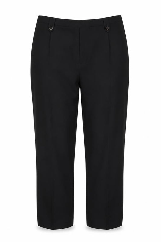 Womens UK Size 18 BM Regular Fit Rain Trousers Black Trousers