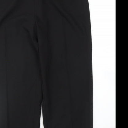 Womens UK Size 18 BM Regular Fit Rain Trousers Black Trousers