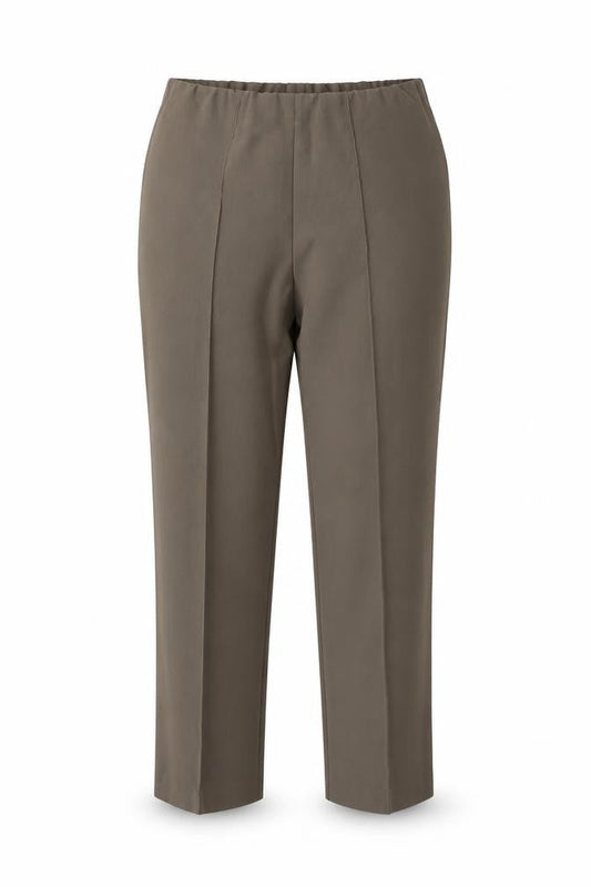 Womens UK Size 12 Mia Moda Regular Fit  Green Trousers